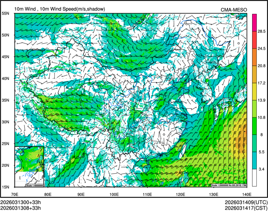 03/13 08时 +033小时