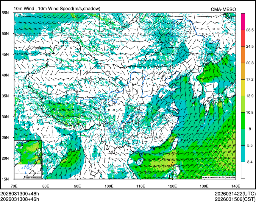 03/13 08时 +046小时
