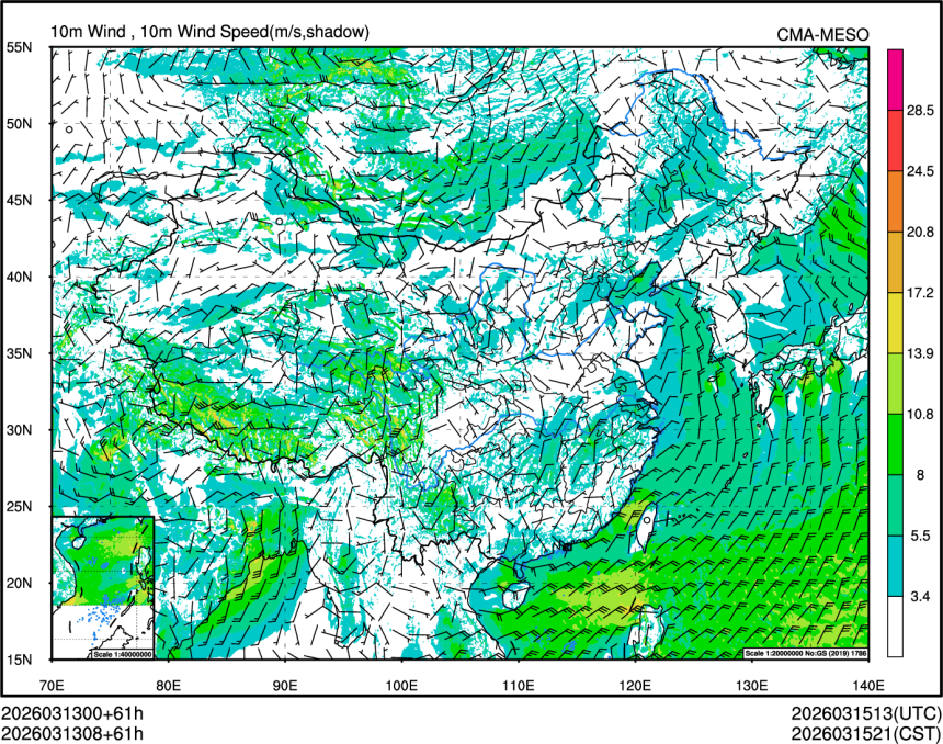 03/13 08时 +061小时