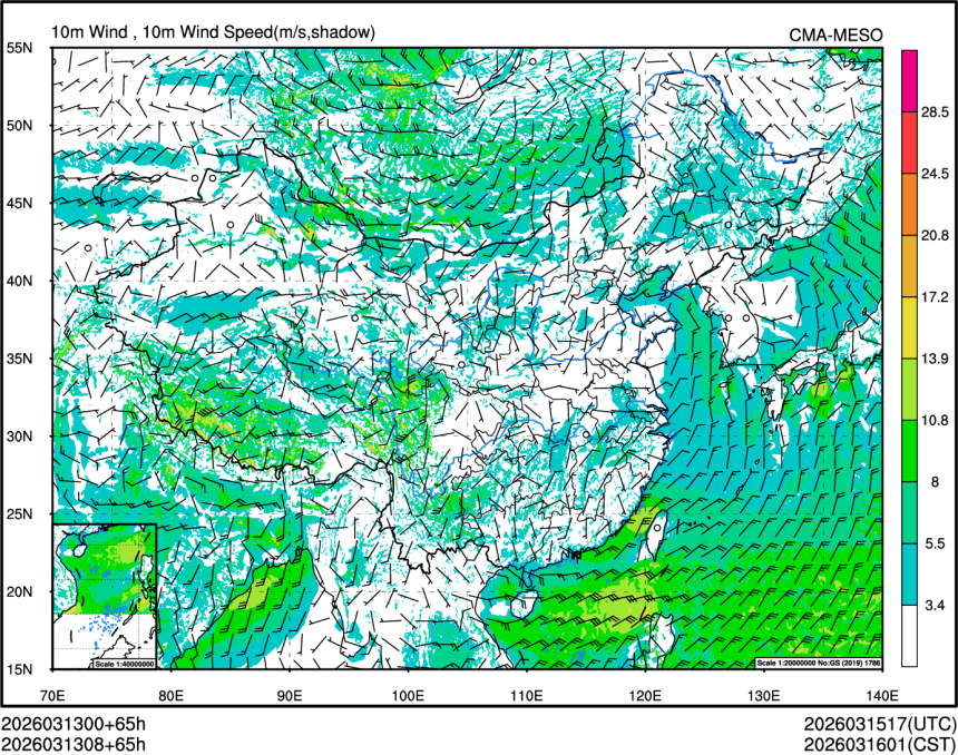 03/13 08时 +065小时