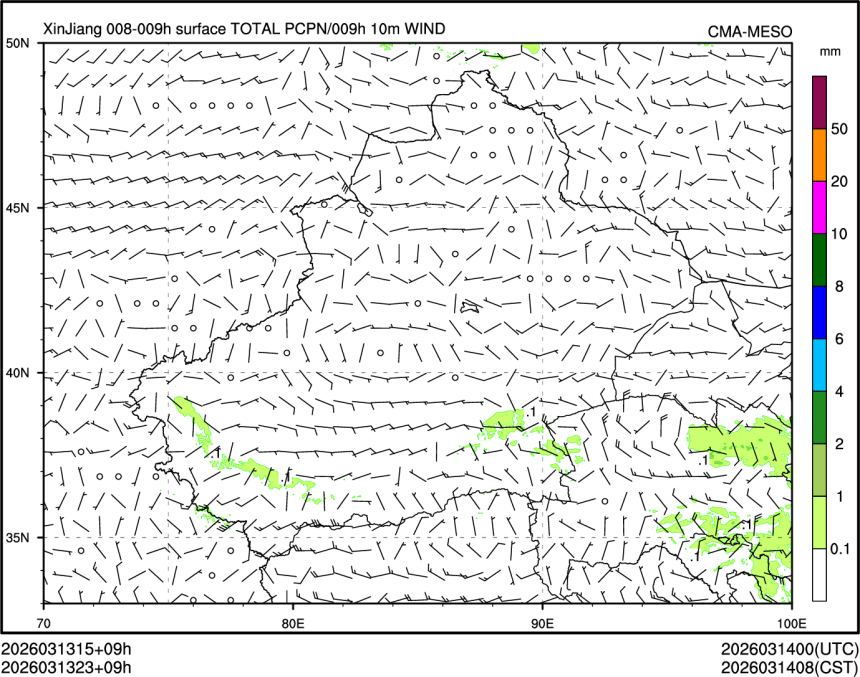 03/13 23时 +009小时