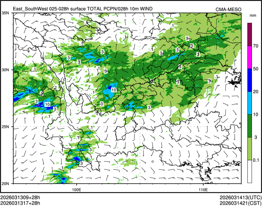 03/13 17时 +028小时