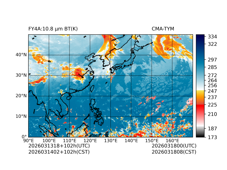 03/13 18时 +102小时