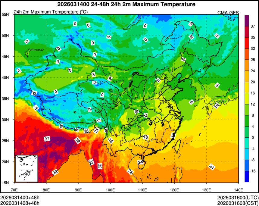 03/14 00时 +048小时