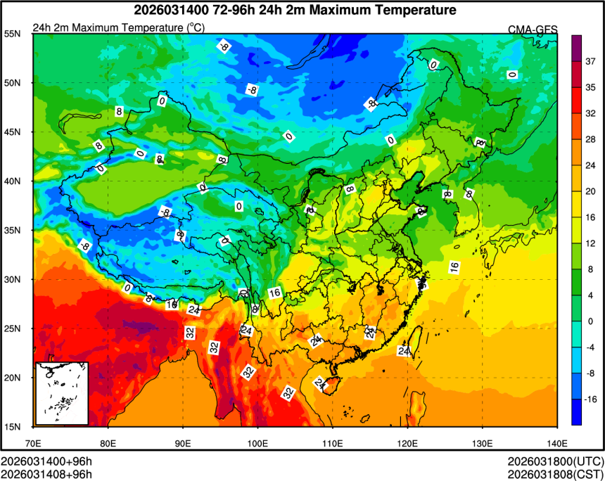 03/14 00时 +096小时
