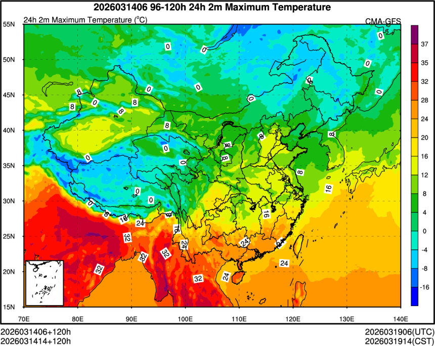 03/14 06时 +120小时