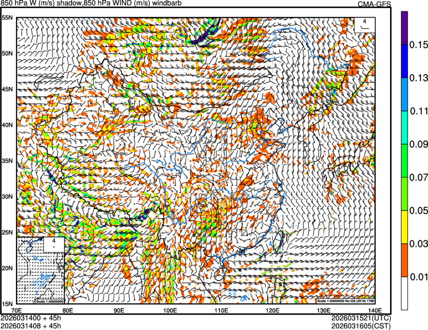 03/14 00时 +045小时
