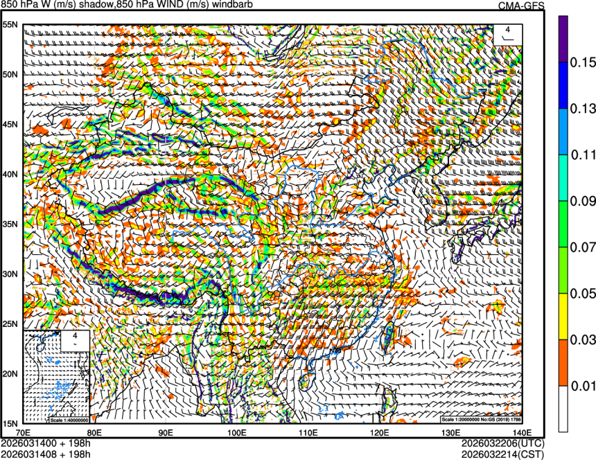 03/14 00时 +198小时