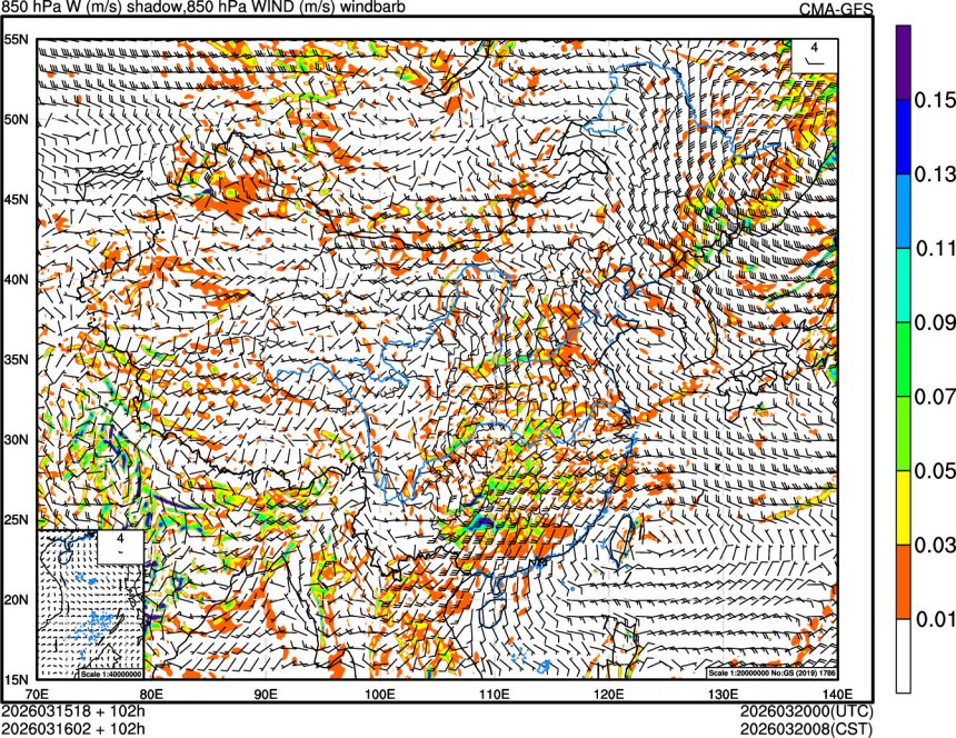 03/15 18时 +102小时