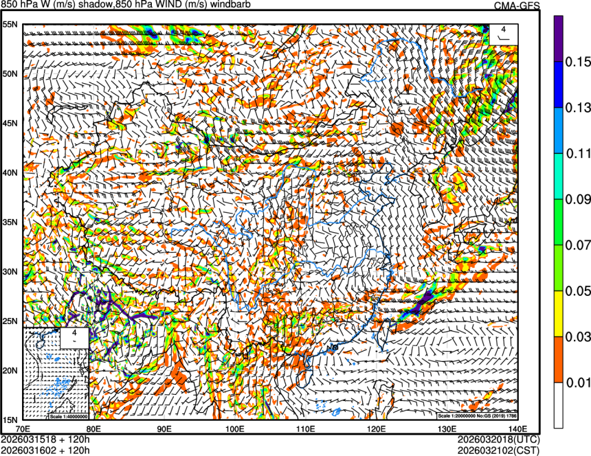 03/15 18时 +120小时