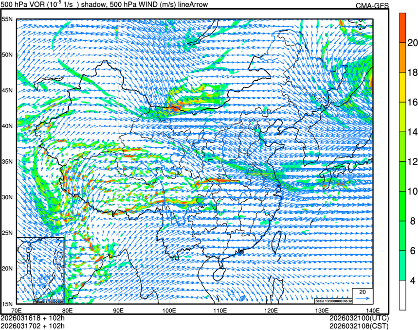 03/16 18时 +102小时