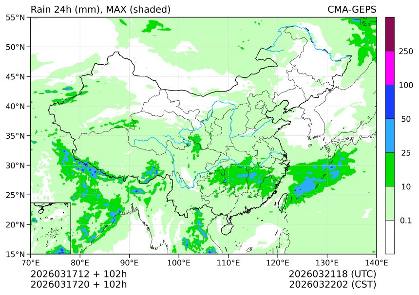 03/17 20时 +102小时
