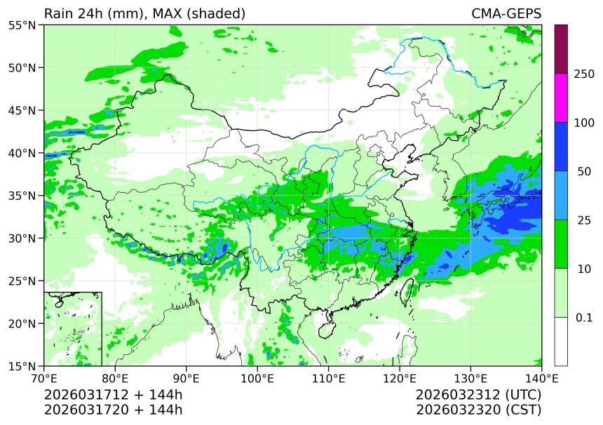 03/17 20时 +144小时