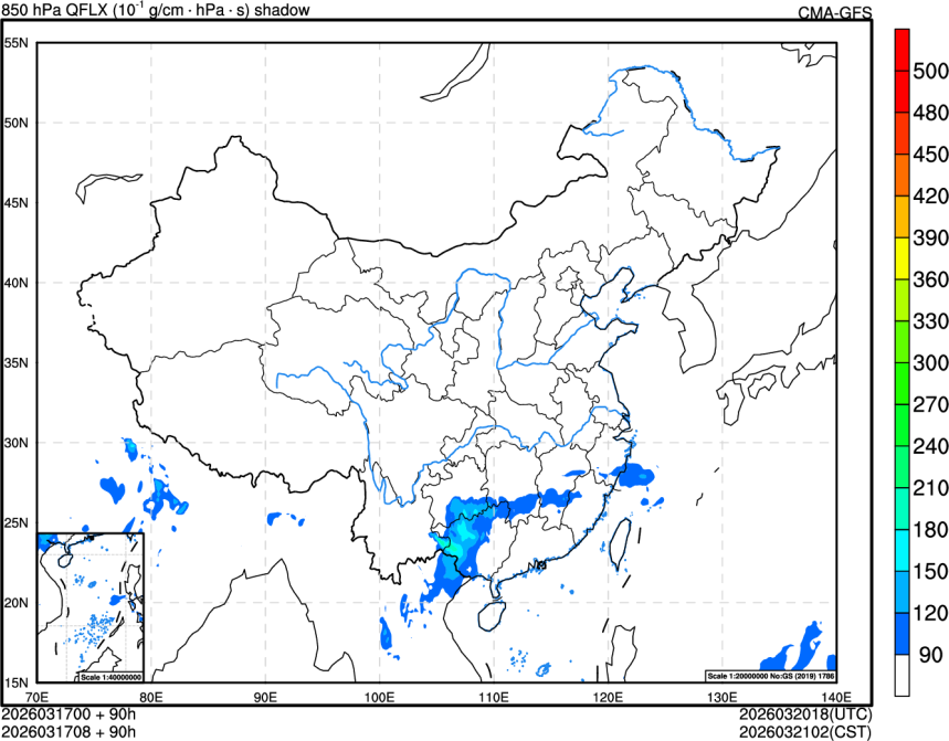 03/17 00时 +090小时