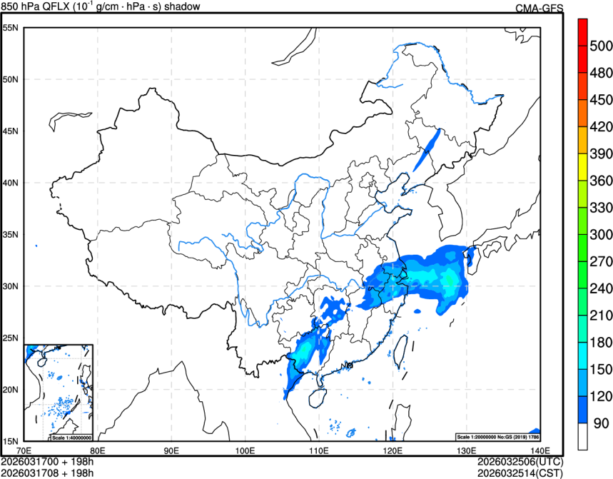 03/17 00时 +198小时