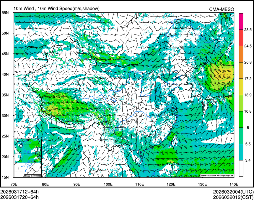 03/17 20时 +064小时