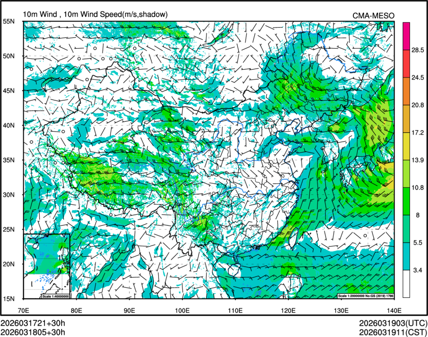 03/18 05时 +030小时