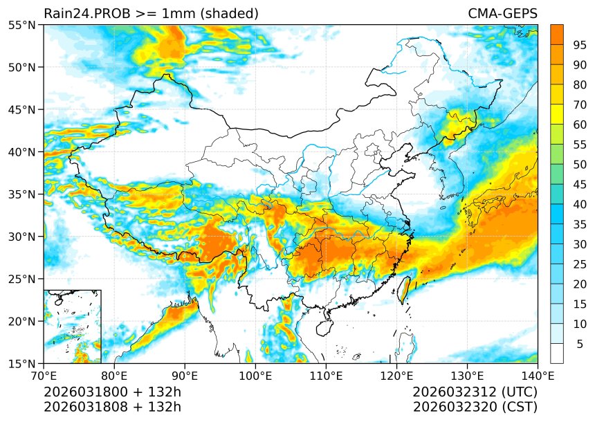 03/18 08时 +132小时