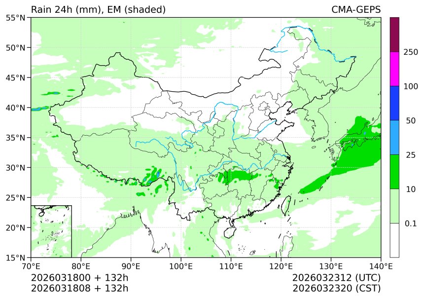 03/18 08时 +132小时
