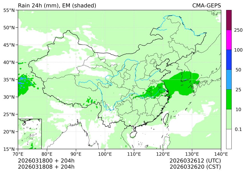 03/18 08时 +204小时