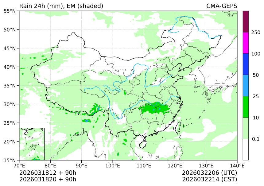 03/18 20时 +090小时