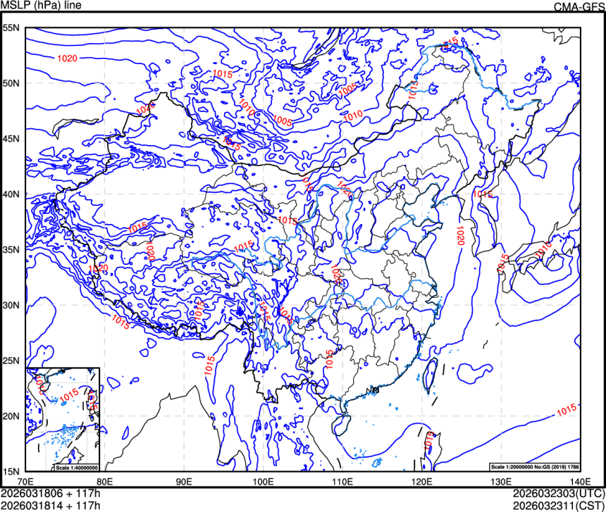 03/18 06时 +117小时