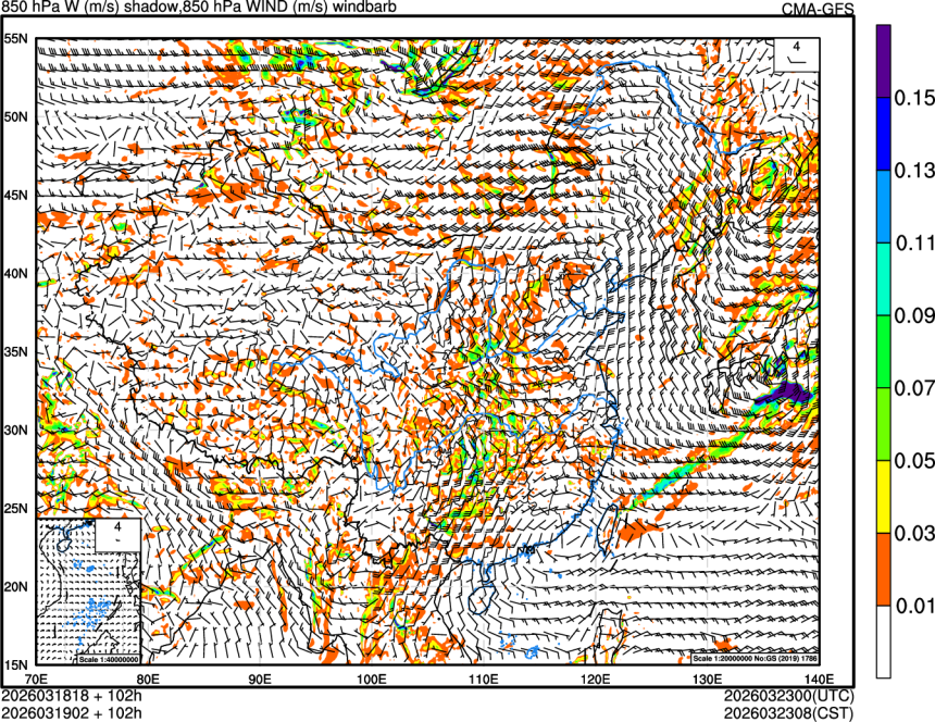 03/18 18时 +102小时