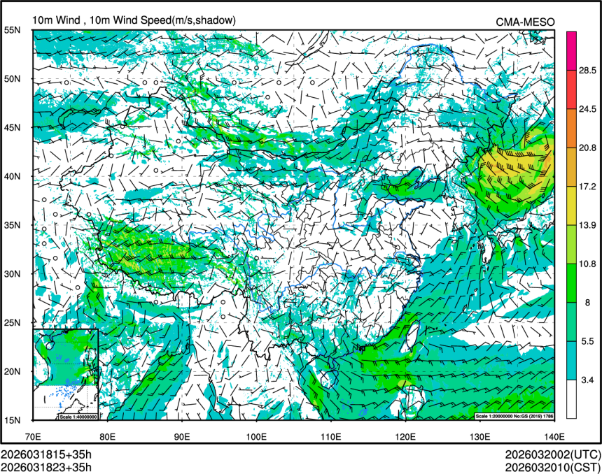 03/18 23时 +035小时