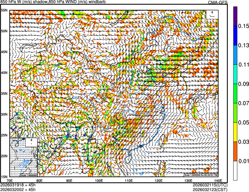 03/19 18时 +045小时