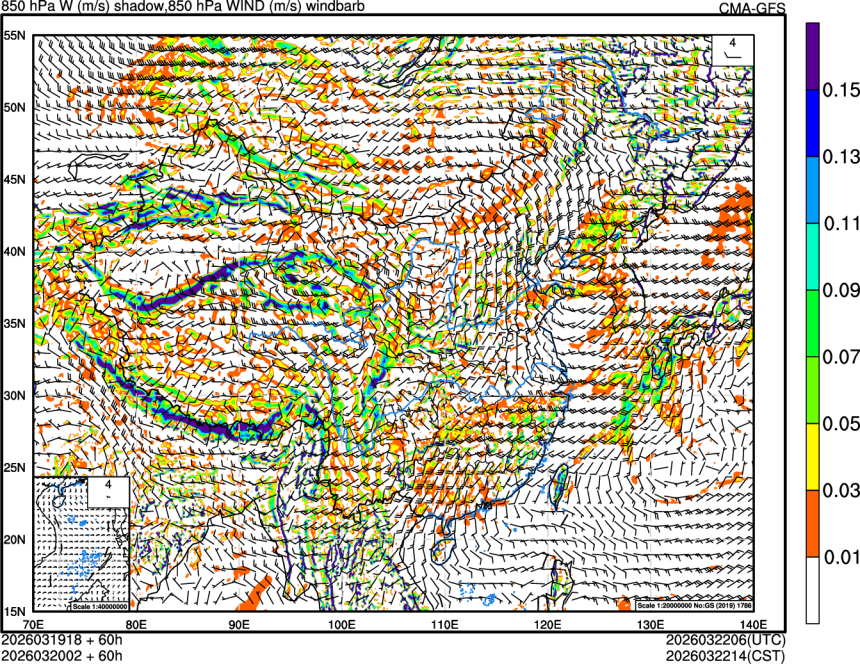 03/19 18时 +060小时