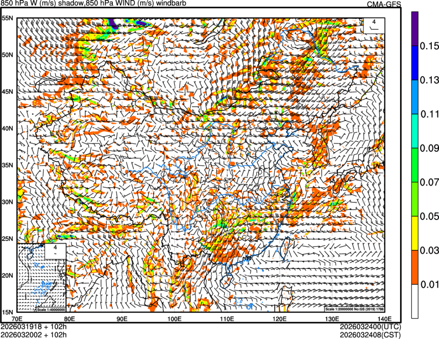 03/19 18时 +102小时
