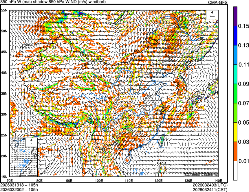 03/19 18时 +105小时