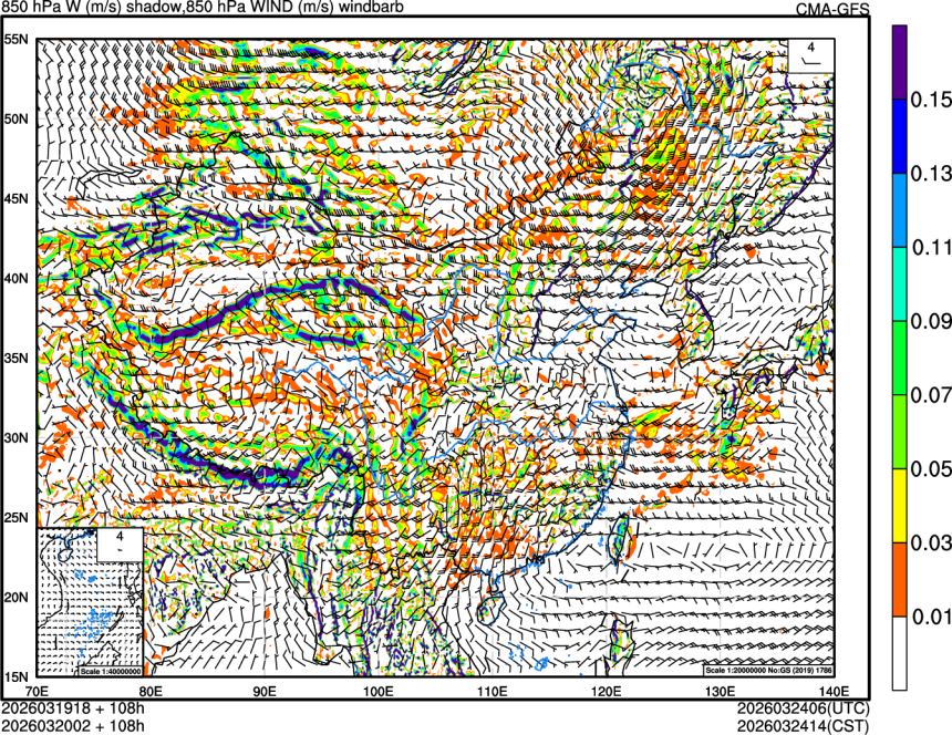 03/19 18时 +108小时