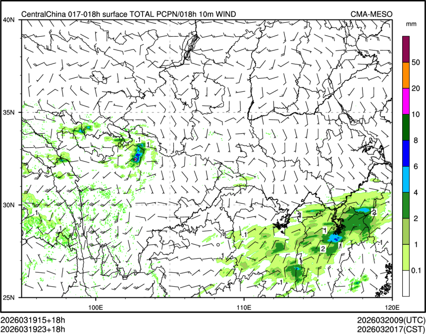 03/19 23时 +018小时