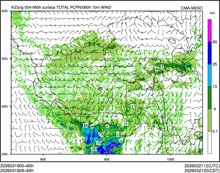 03/19 08时 +060小时