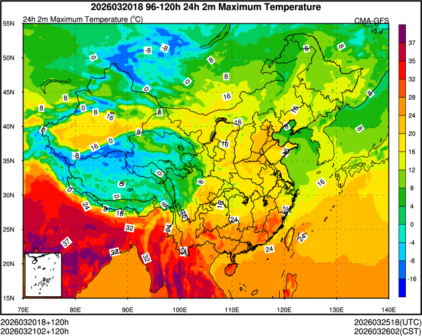 03/20 18时 +120小时
