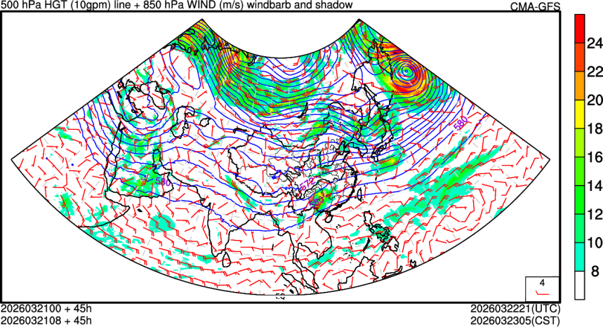 03/21 00时 +045小时