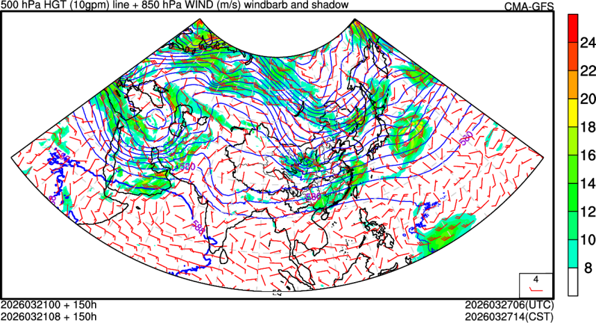 03/21 00时 +150小时