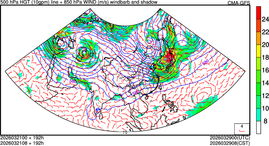 03/21 00时 +192小时