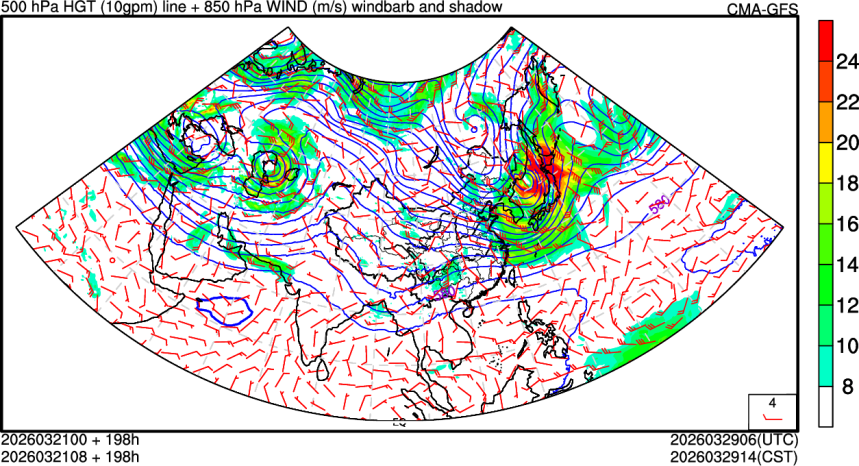 03/21 00时 +198小时