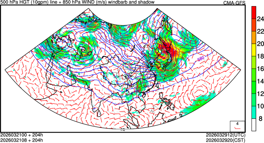 03/21 00时 +204小时