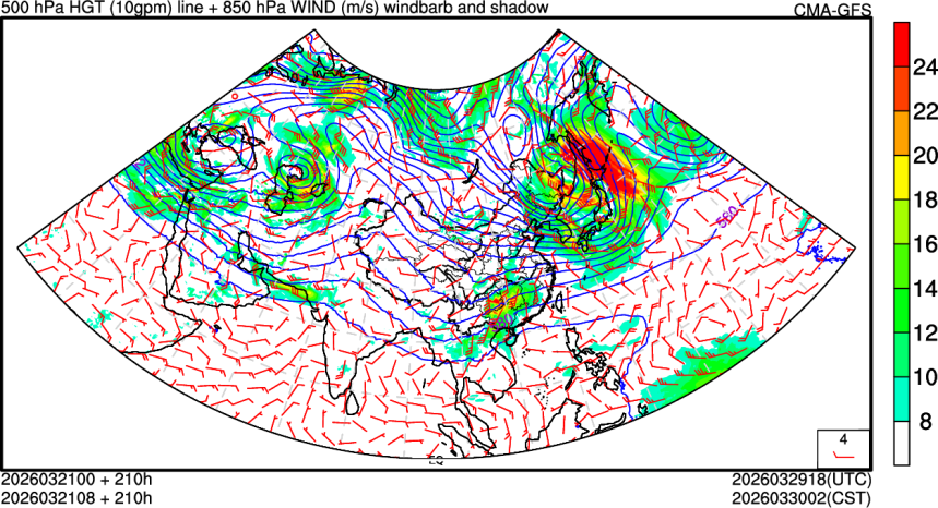 03/21 00时 +210小时