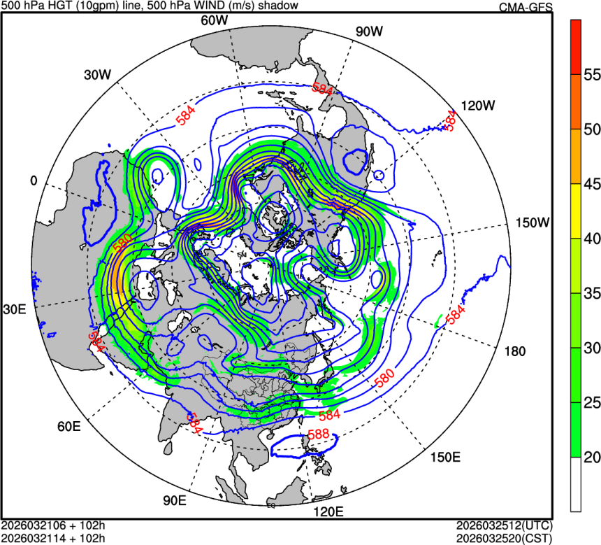 03/21 06时 +102小时