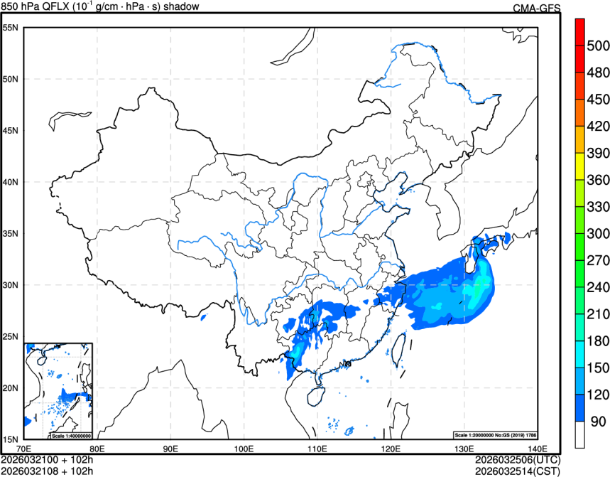 03/21 00时 +102小时
