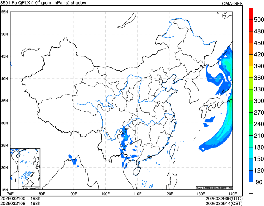 03/21 00时 +198小时