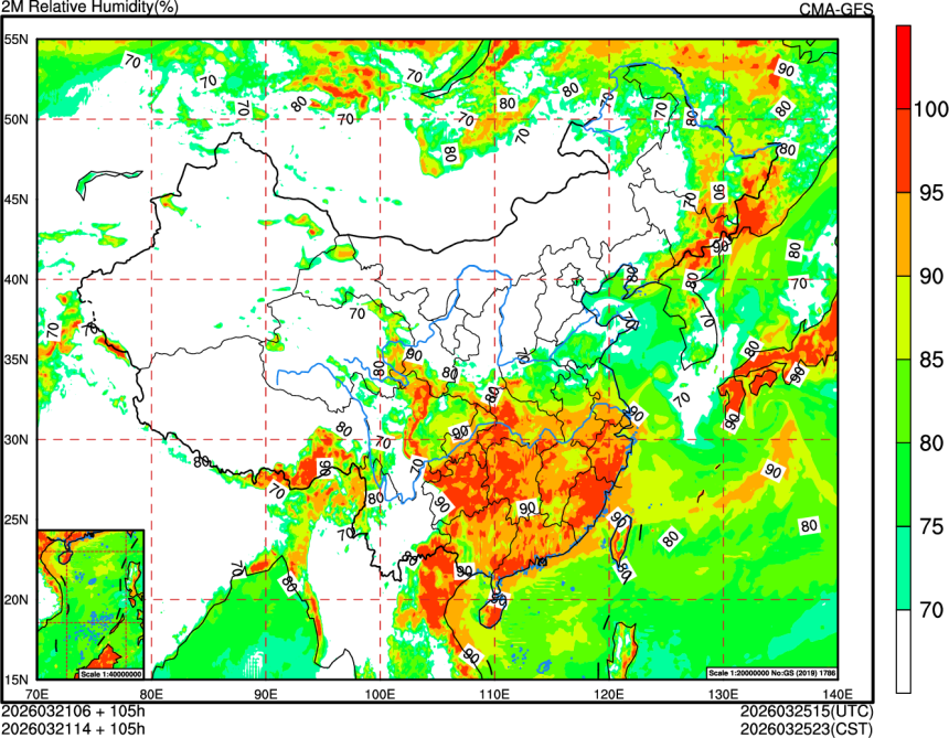 03/21 06时 +105小时
