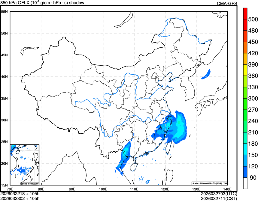 03/22 18时 +105小时