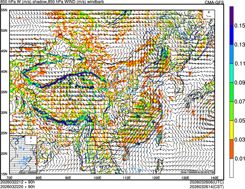 03/22 12时 +090小时