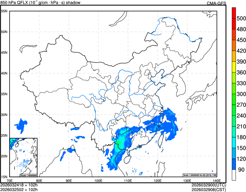 03/24 18时 +102小时