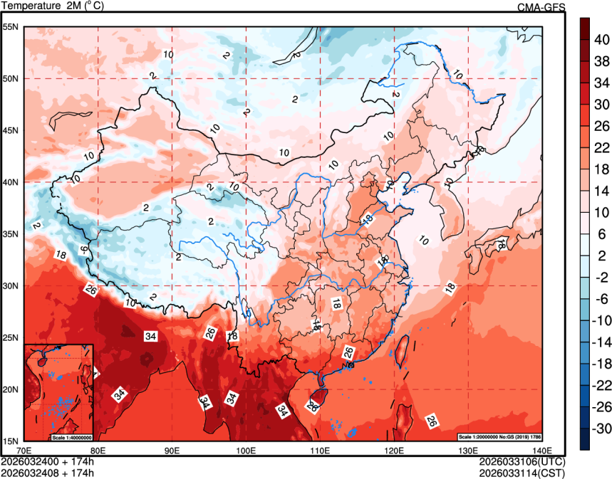 03/24 00时 +174小时